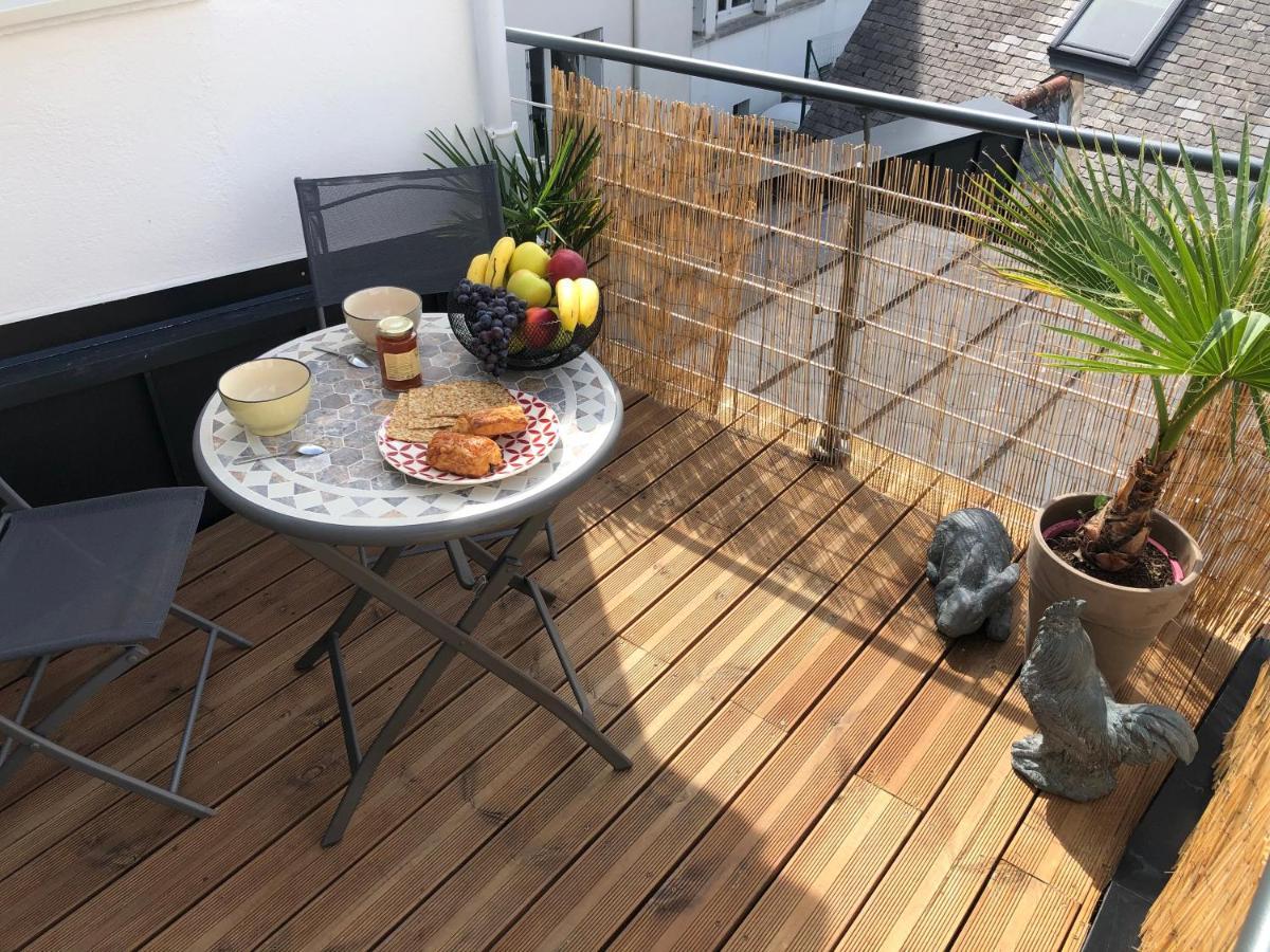 Appartement Centre-Ville Avec Terrasse Rustique Vannes Exterior photo
